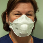 tuberkuloosi, hengityksensuojain, FFP3, respiraattori jota henkilökunta käyttää eristyshoidon aikana